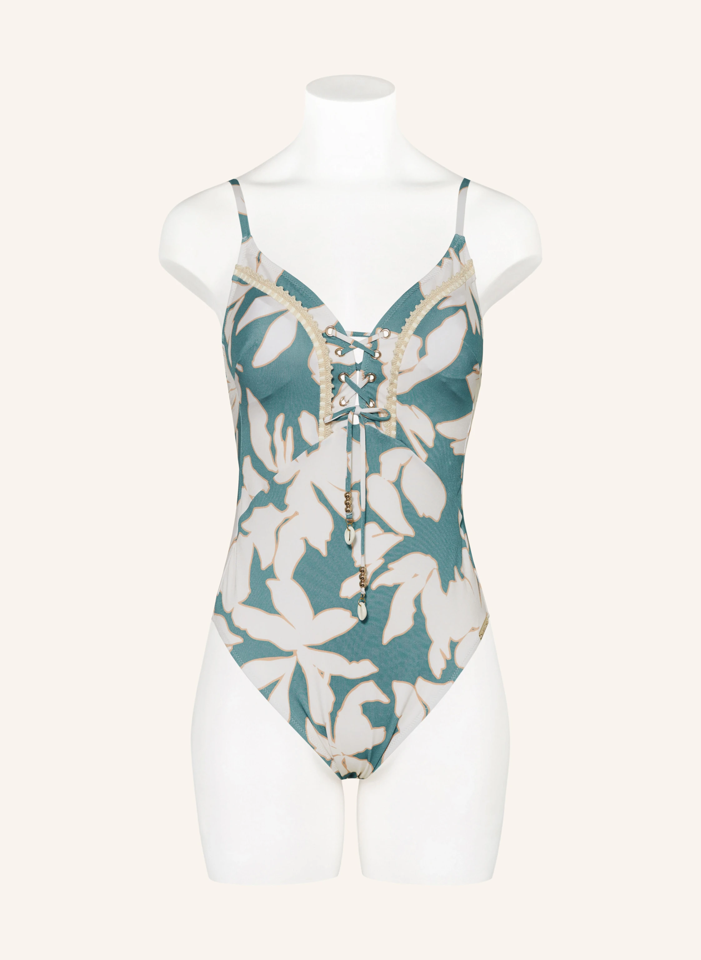 watercult Badeanzug FLORAL ABSTRACT