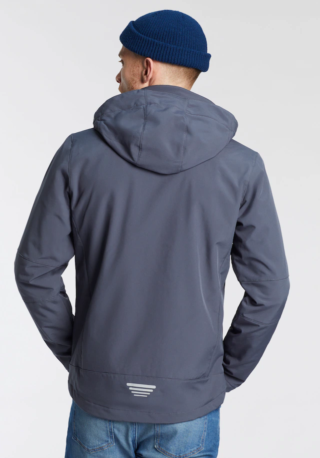 CMP Softshelljacke »MAN JACKET ZIP HOOD« 1 Stk. tlg. mit Kapuze
