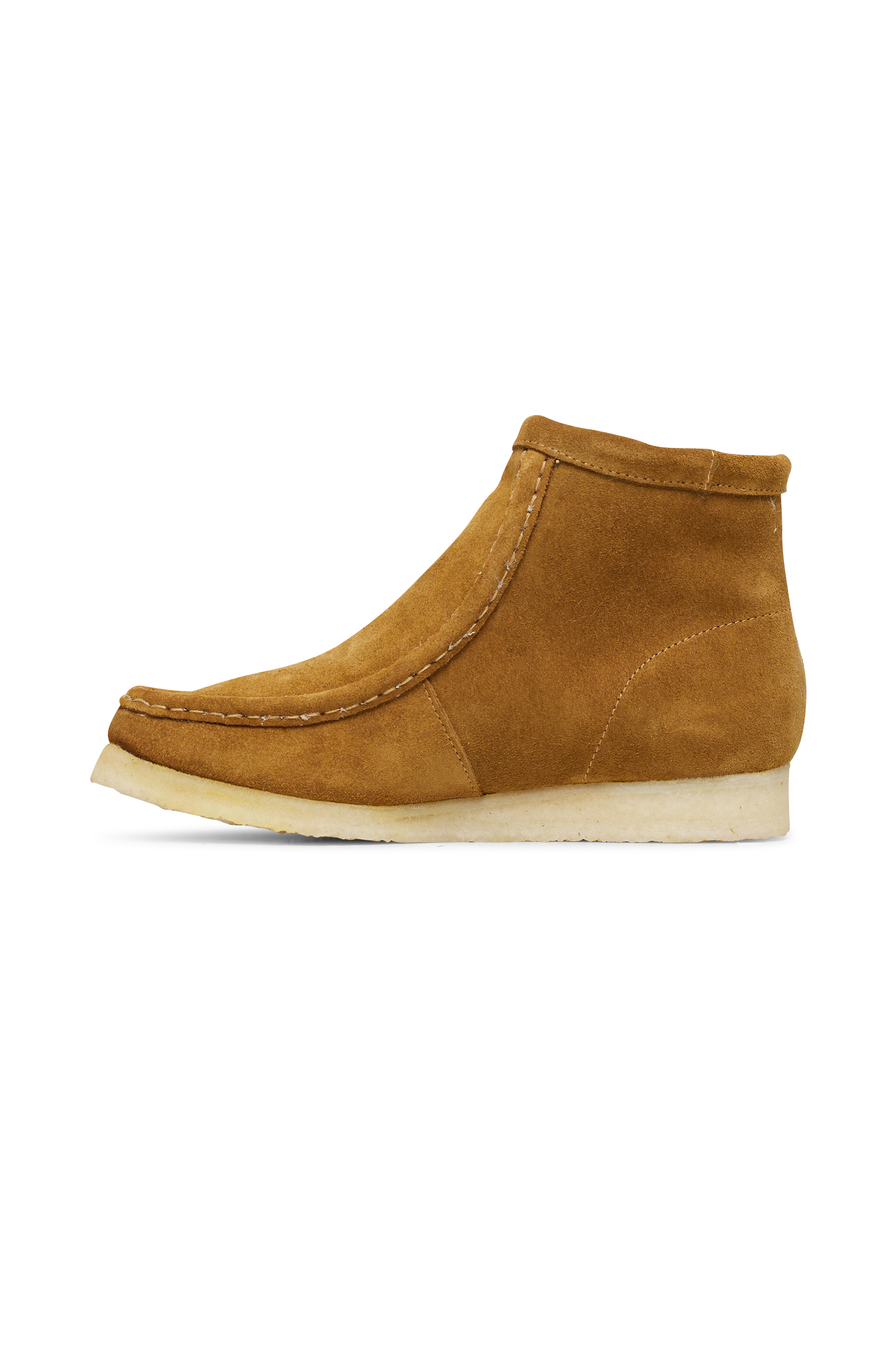 CLARKS ORIGINALS Bottines Wallabee Hi Beige