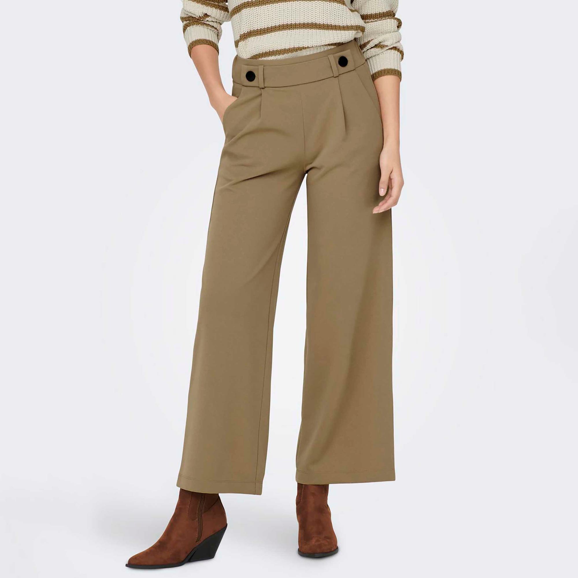 Pantalon Femme beige