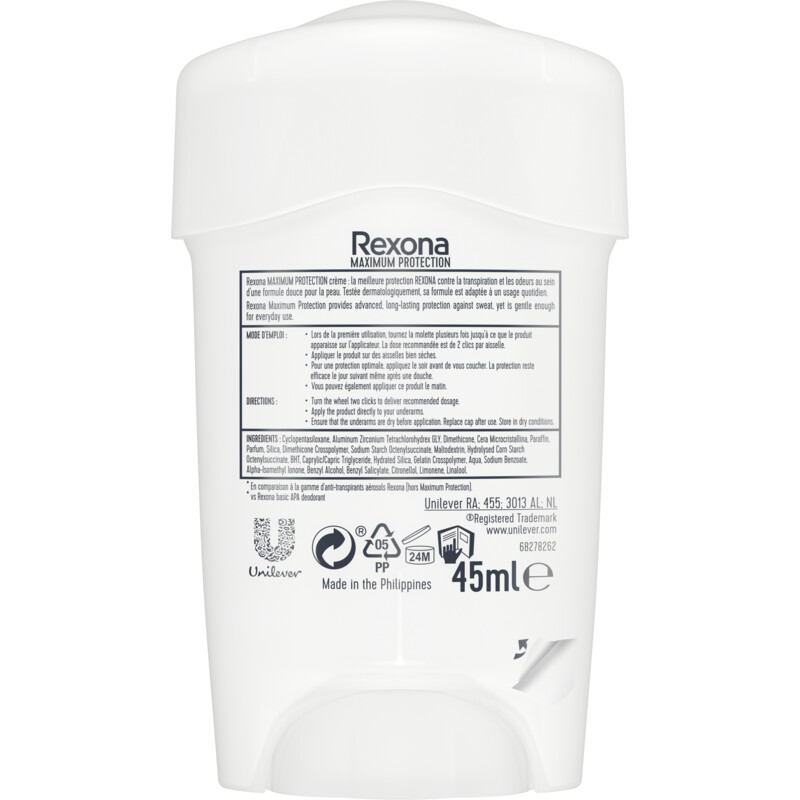 Rexona Men maxpro clean anti-transpirant stick