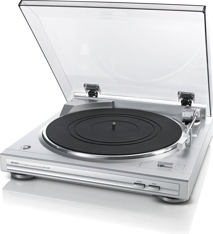 Denon DP-29 - Volautomatische Giradiscos - Zilver