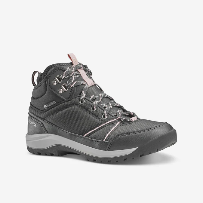 Decathlon Quechua - Botas de caminhada impermeáveis femininas Quechua - NH100 Mid WP