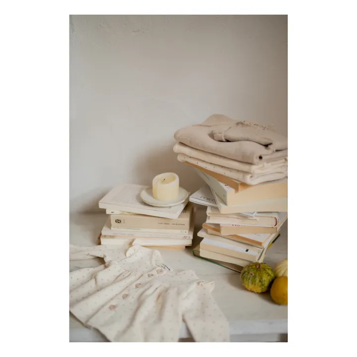 1+ in the family Blouse Matière Recyclée Nicola | Ecru