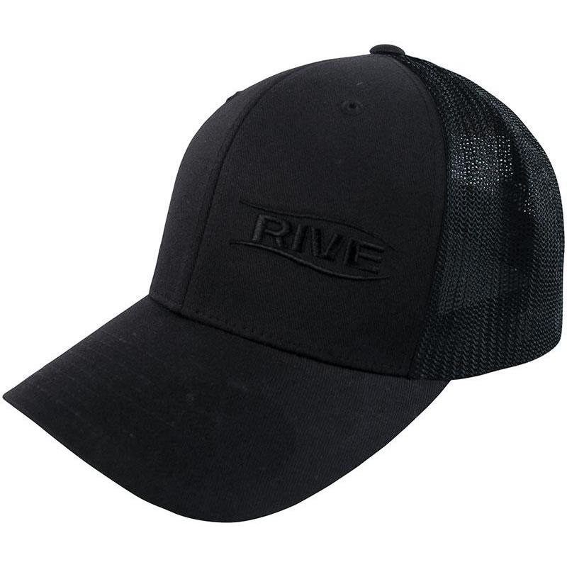 Casquette Homme Rive Flexfit Black Mesh - Noir