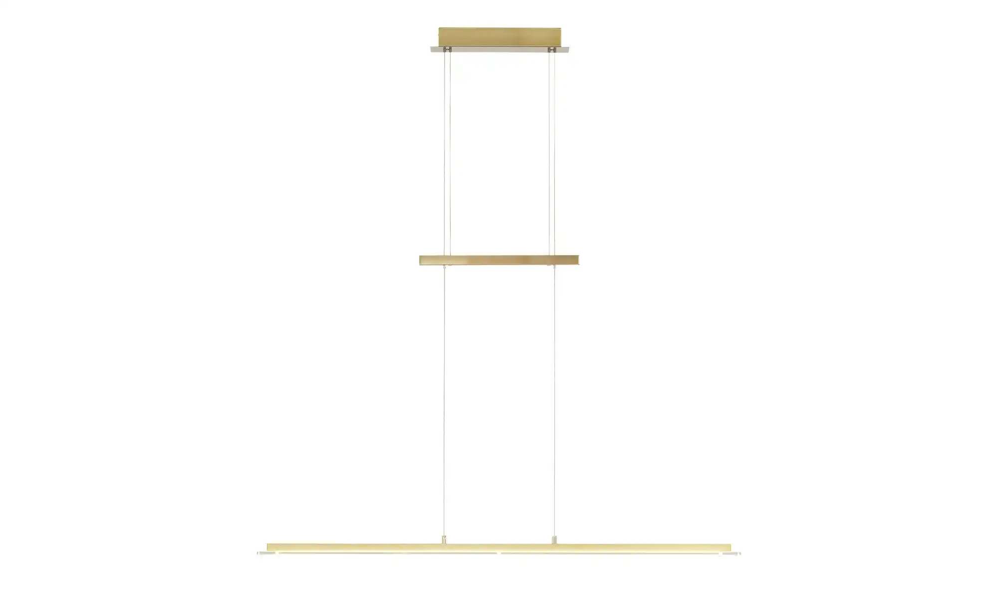 Fischer-Honsel LED-Pendelleuchte, messing matt mit Dimmer