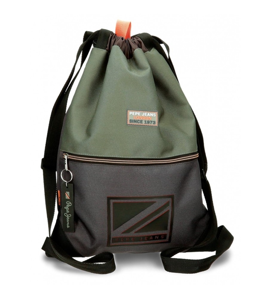 Mochila com cordão Pepe Jeans Cody Green
