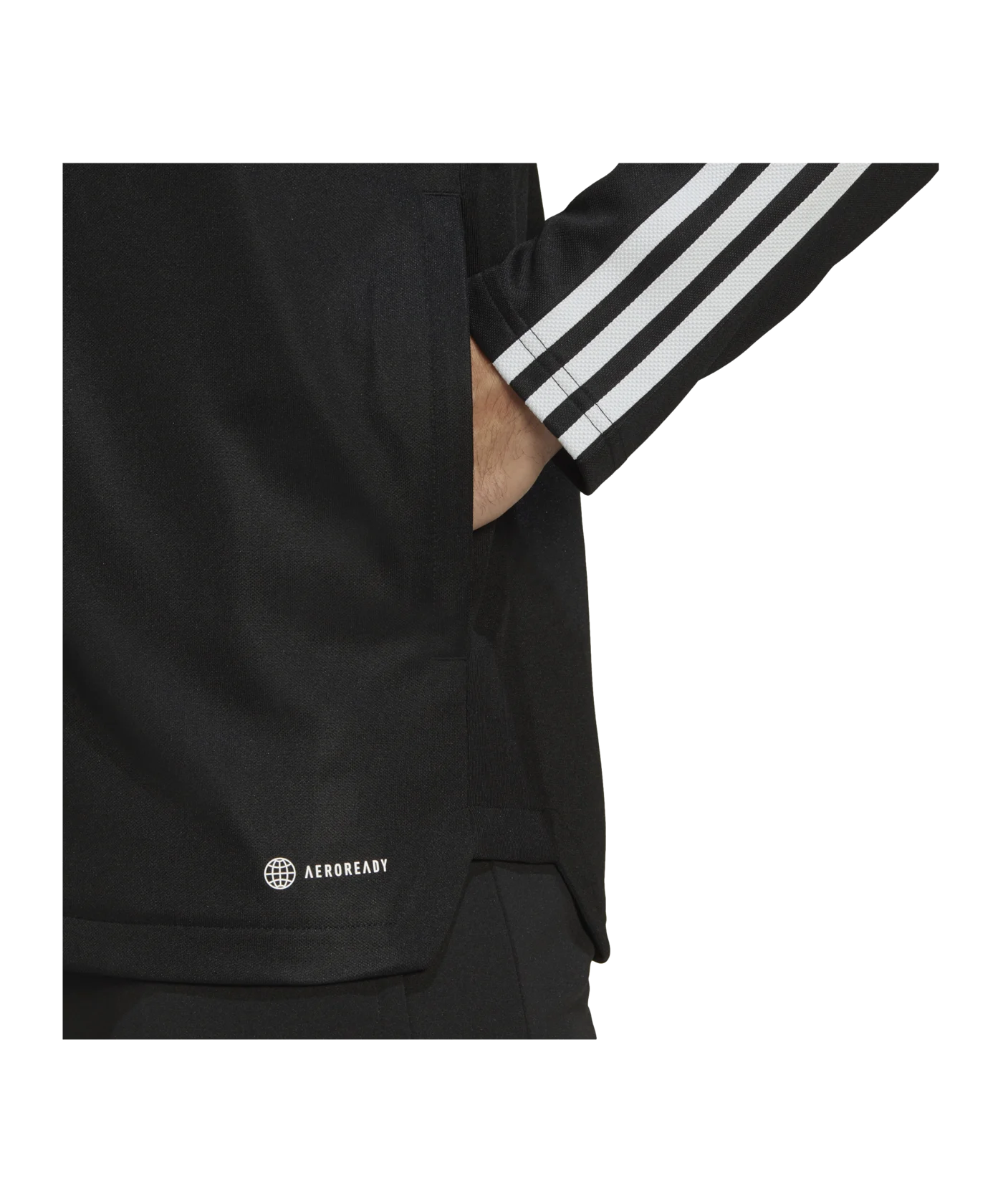adidas Tiro Wording TK Trainingsjacke Schwarz