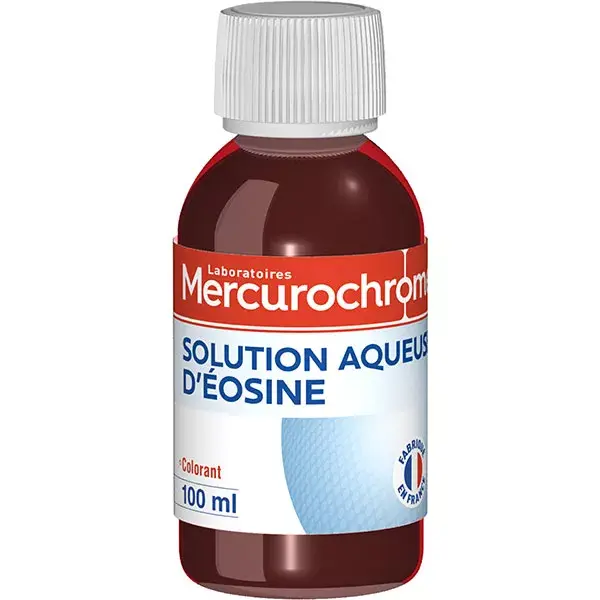 Solução aquosa de eosina com mercurocromo, 100 ml