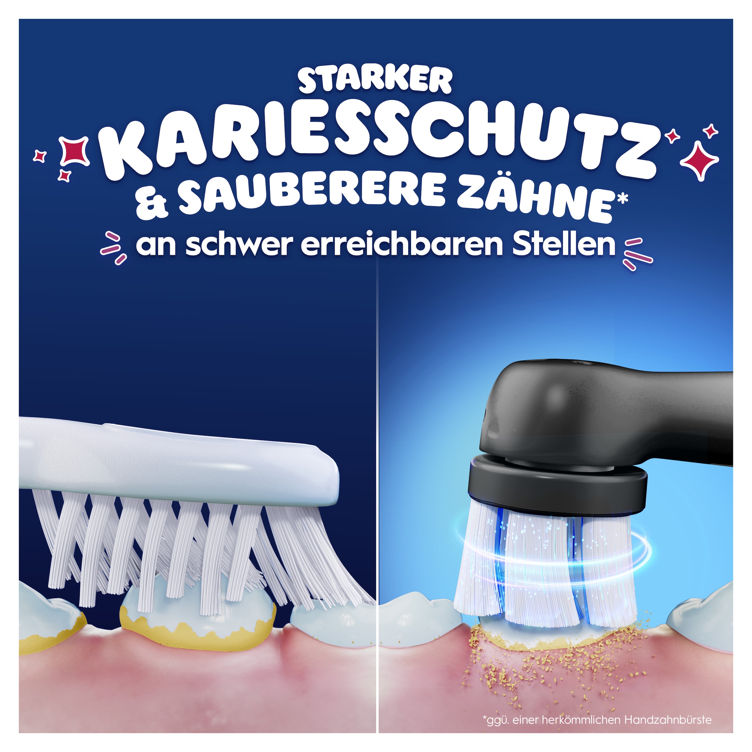 Oral-B Elektrische Kinderzahnbürste »iO Kids 6+ Spiderman« 1 Stk. Aufsteckbürsten 1 Reise-Etui, Musik-Timer, 3 Modi, ab 6 Jahren