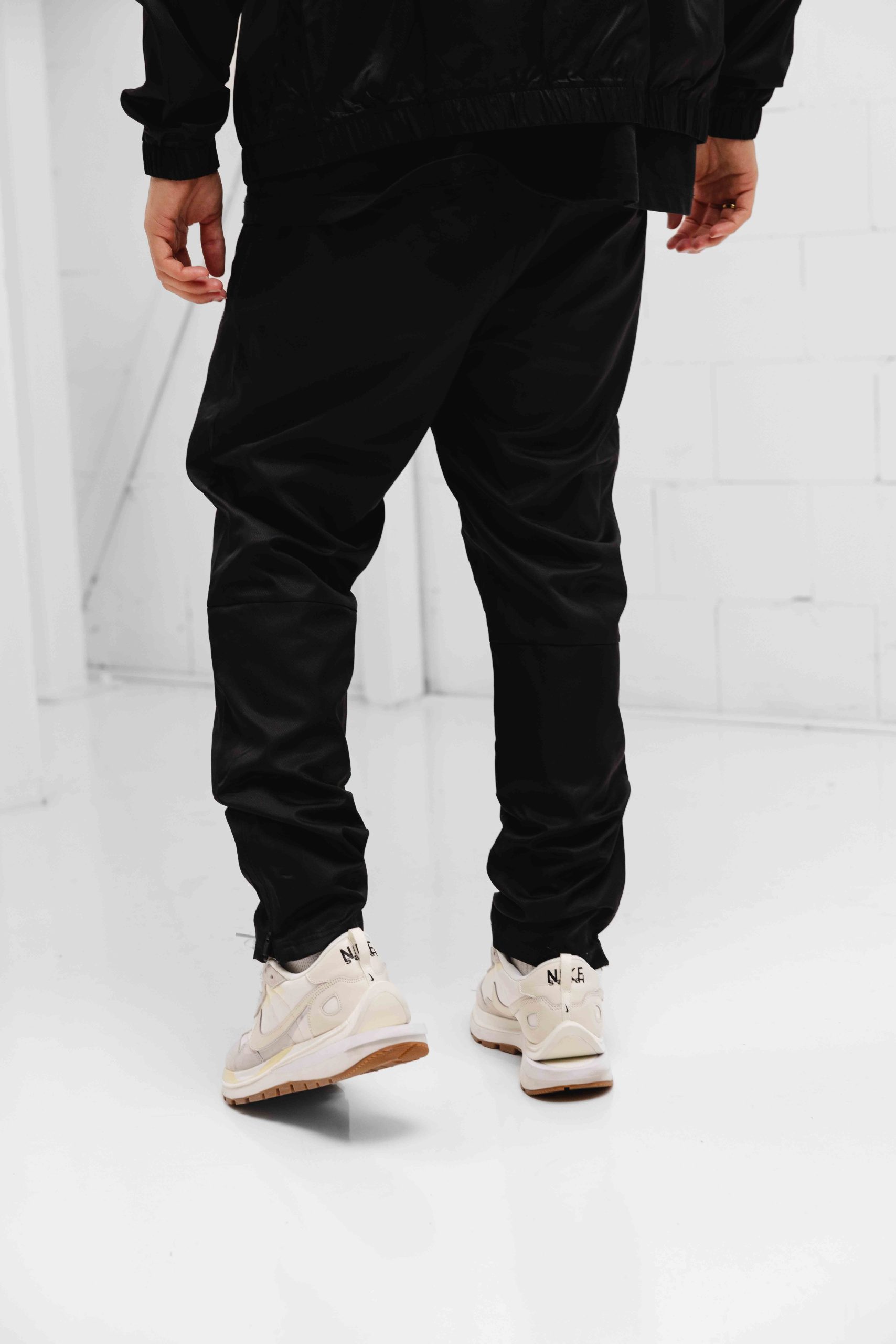 Cruyff Cambio Woven Trainingspak Heren Zwart