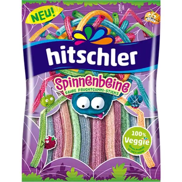 Spinnenbeine Saure Fruchtgummi-Sticks