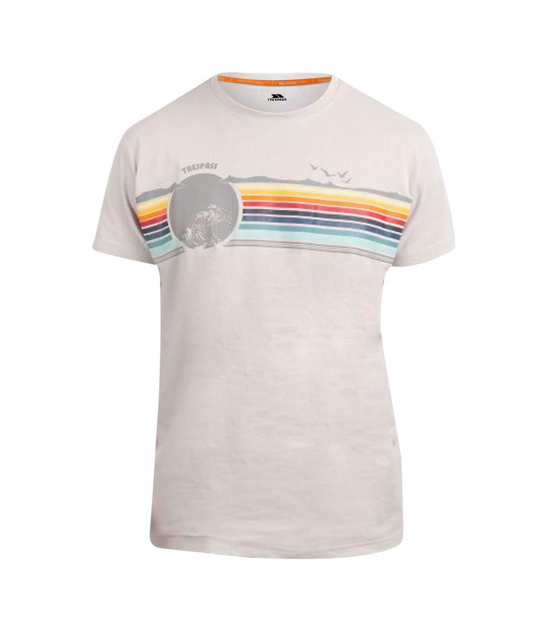 Trespass - T-shirt LAKEHOUSE - Homme (Gris pâle) - UTTP5469