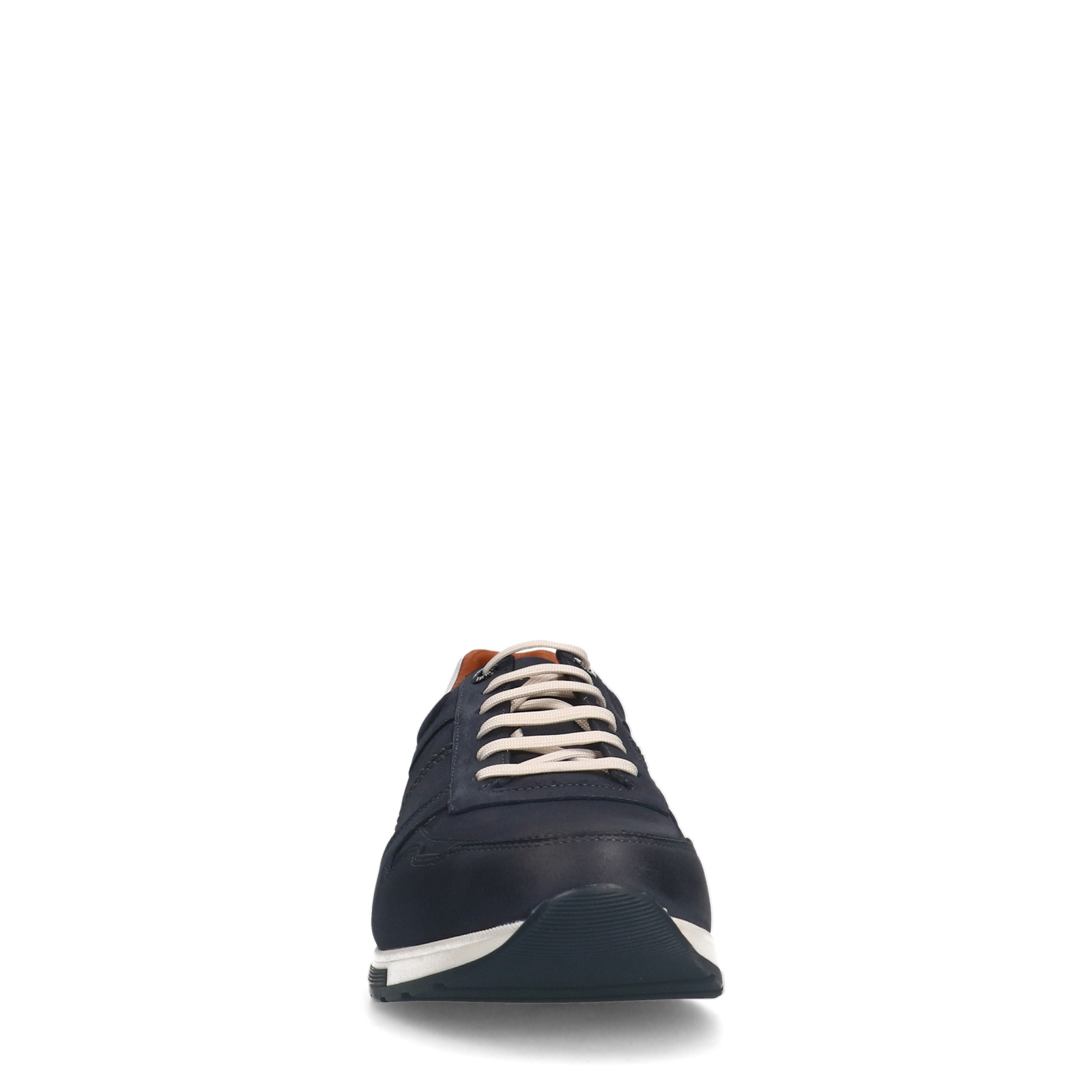 Blauwe nubuck sneakers