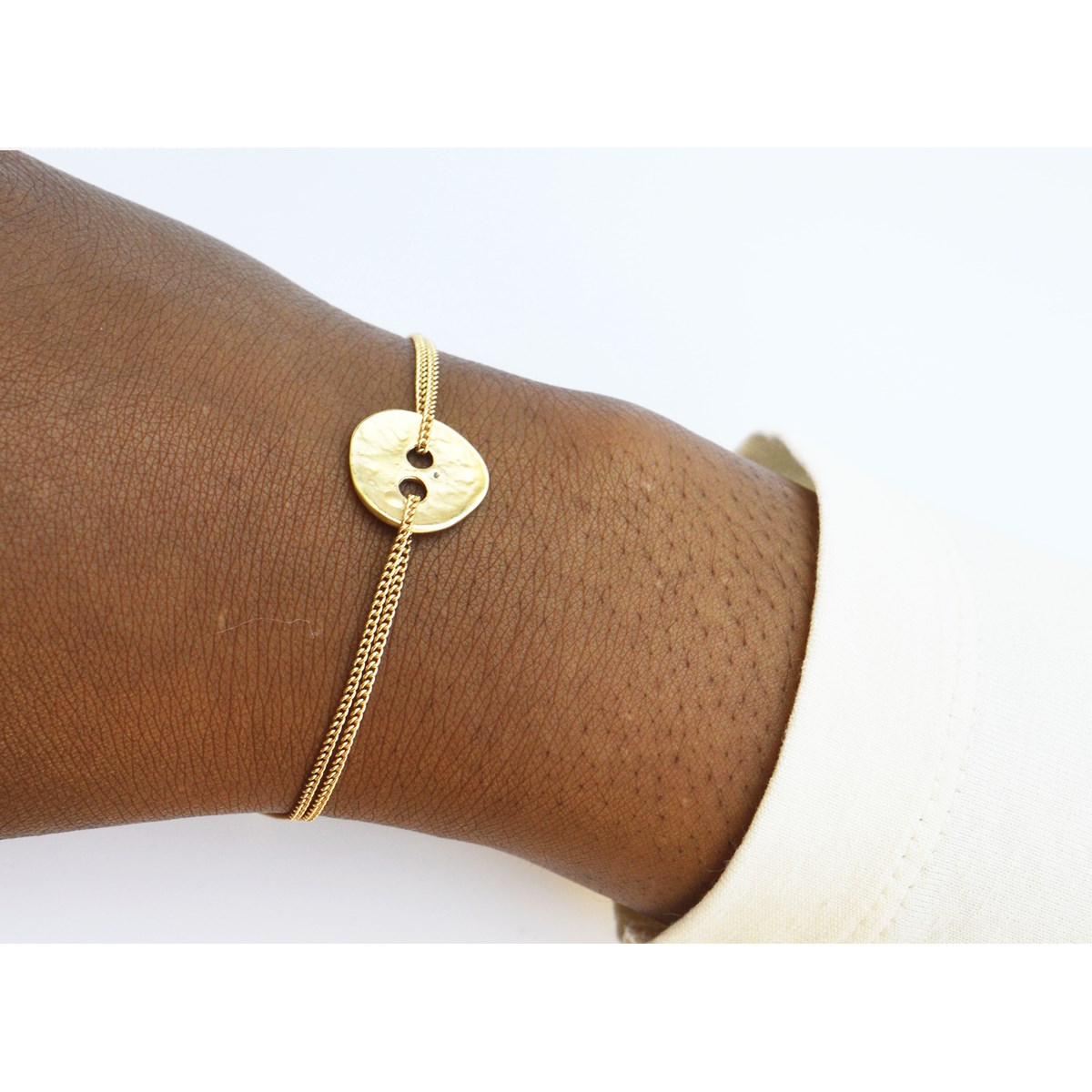 Bracelet connecteur rustique