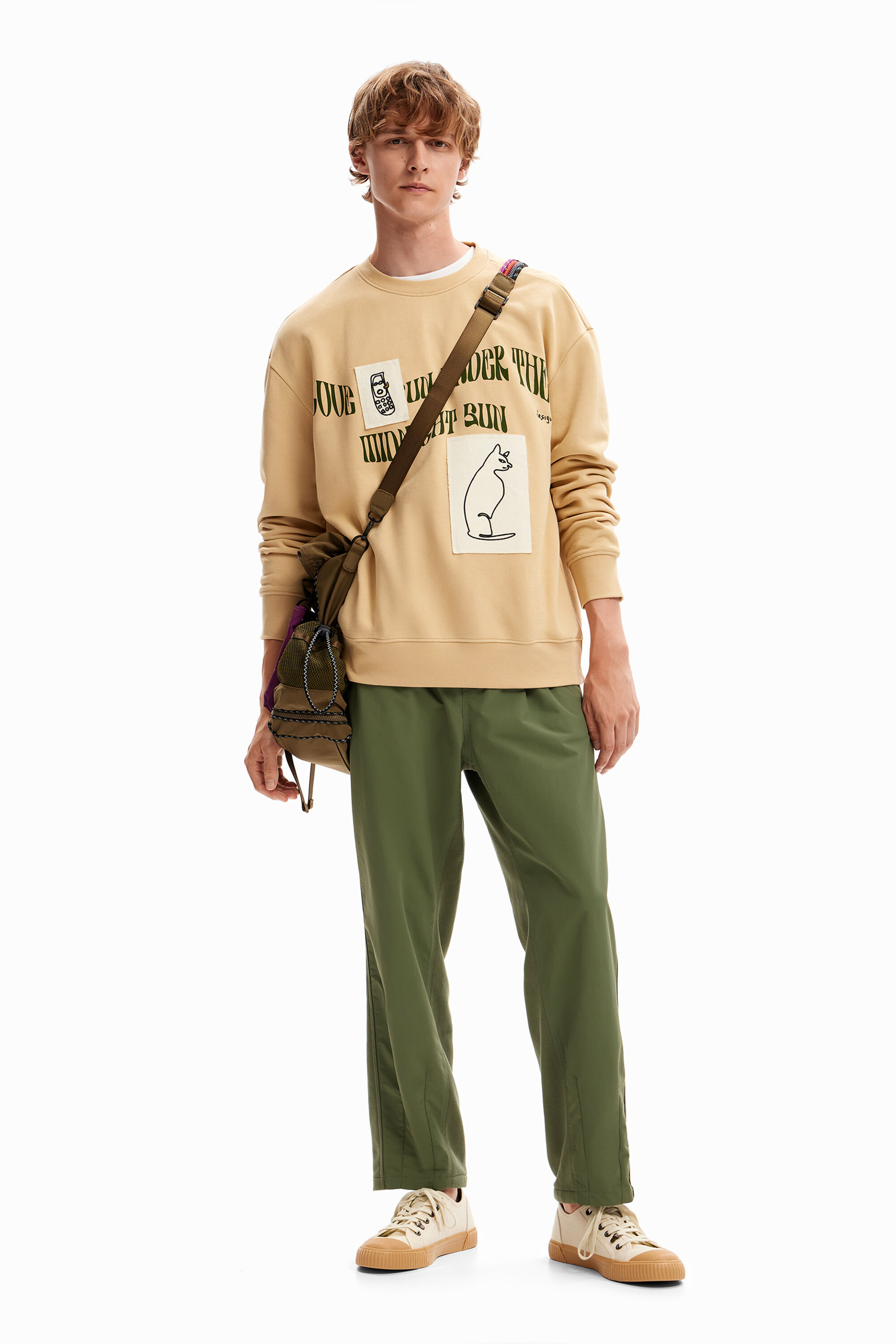 Sweat-shirt messages patchs