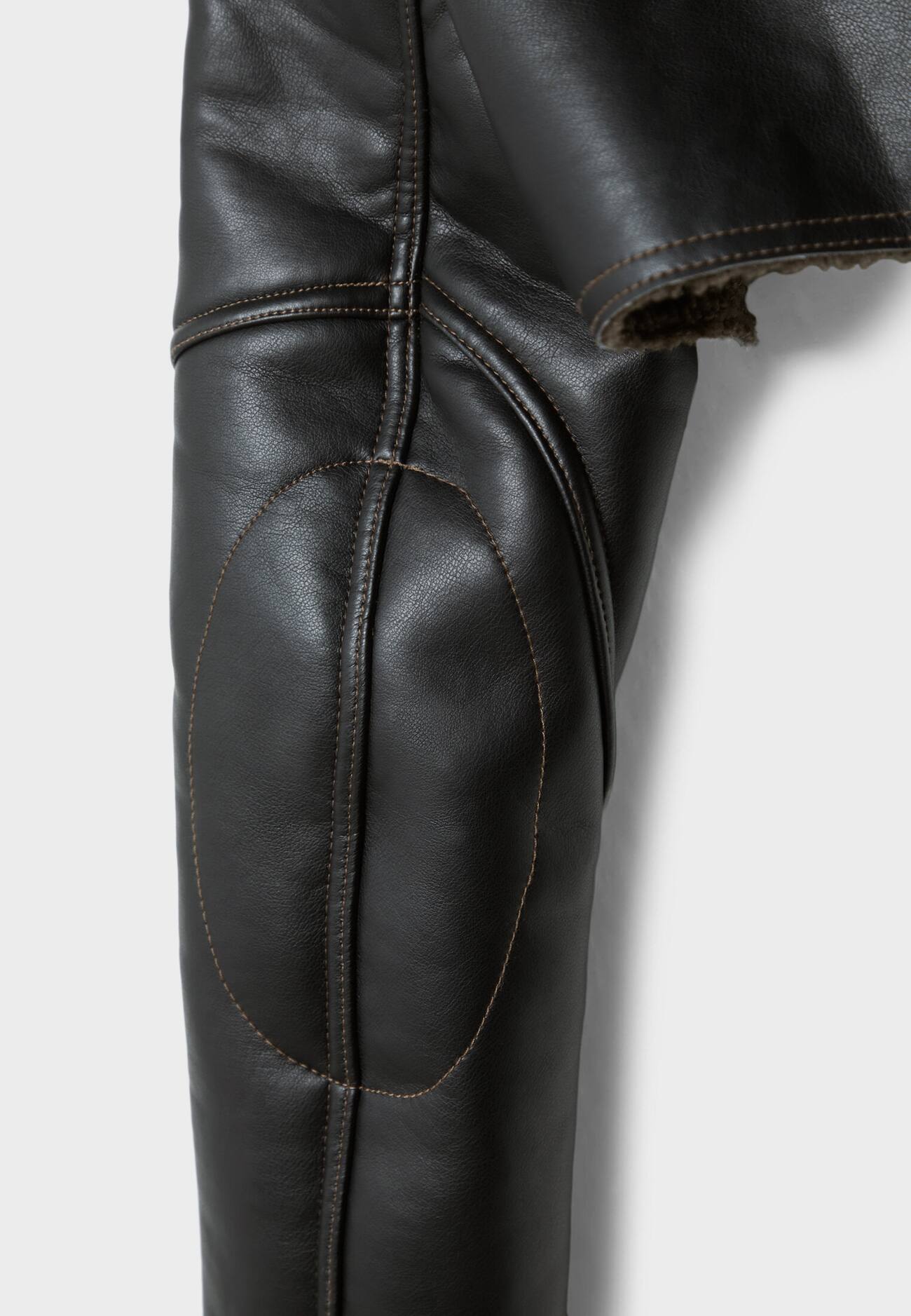 Jaqueta bolero dupla face