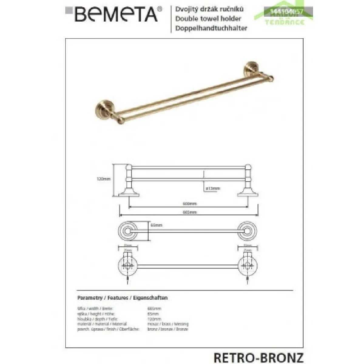 Bemeta - Maison De La Tendance Bemeta Retro