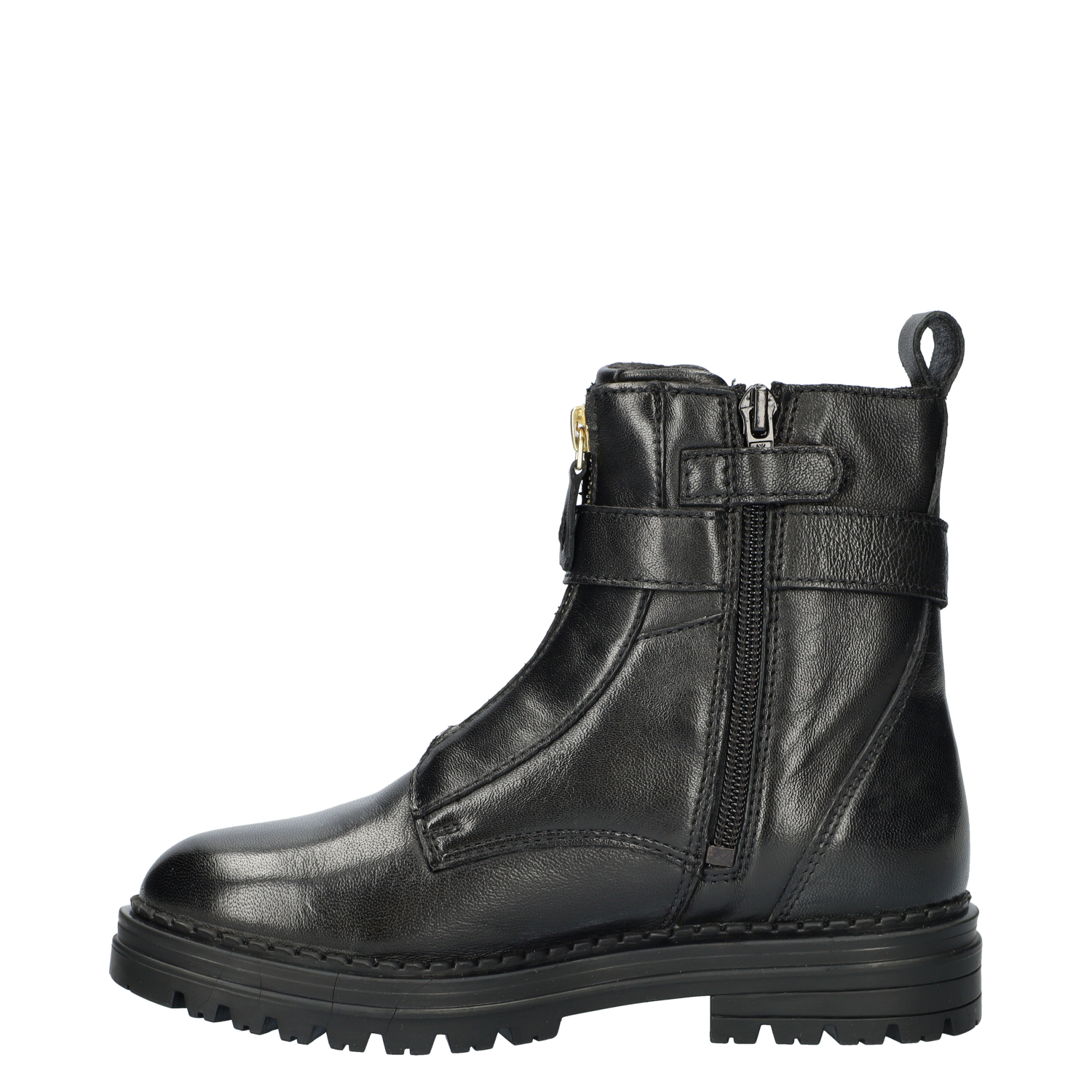 meisjes bikerboot Nelson Kids Zwart