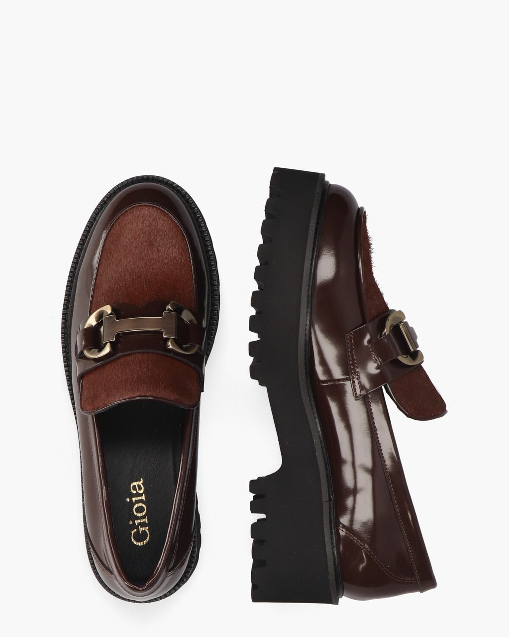 Gioia Ylonka Bordeauxrood Damesloafers
