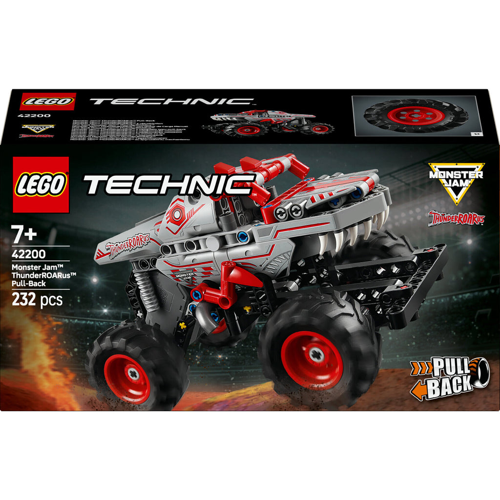 Pull-Back Monster Jam Thunderroarus Lego