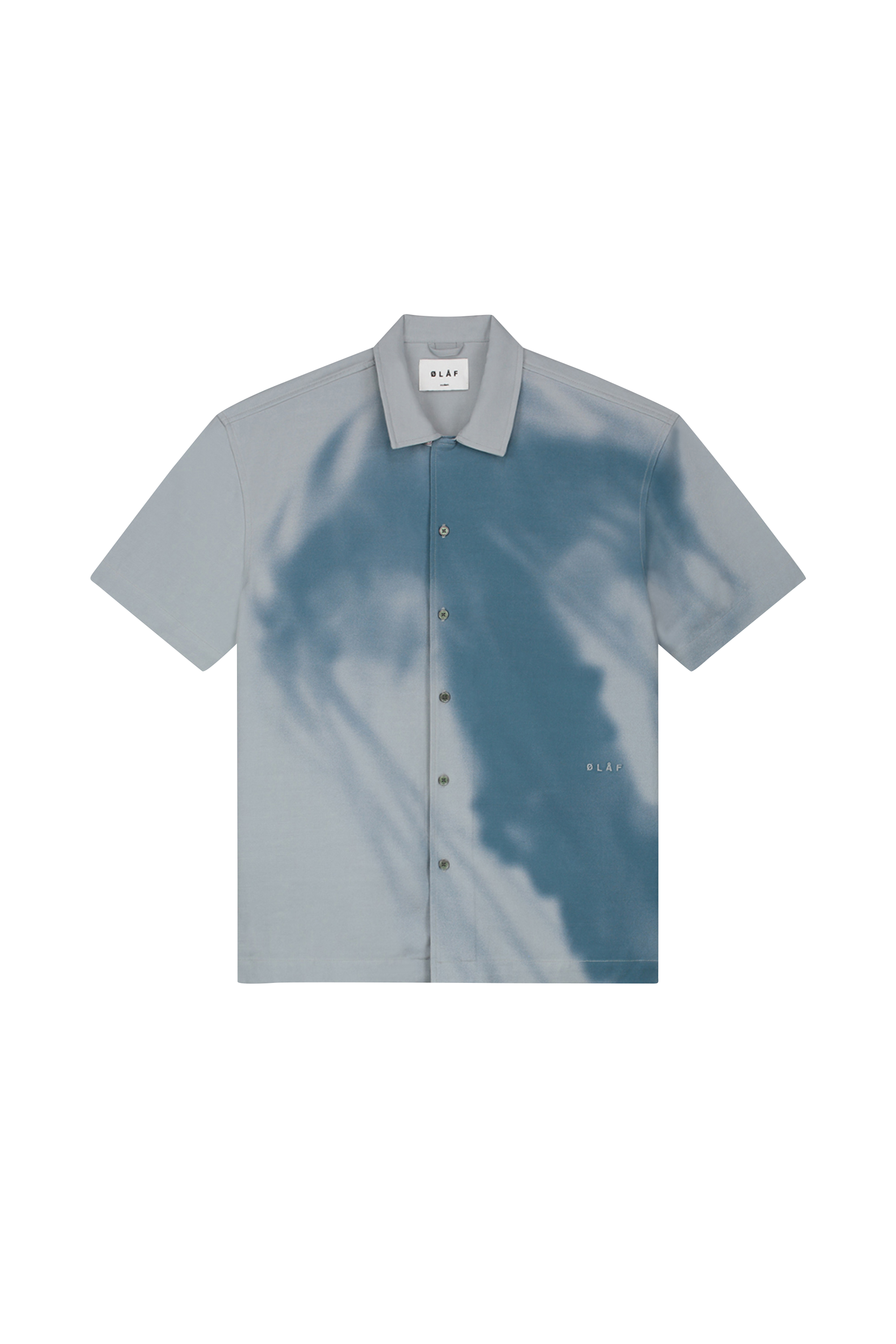 OLAF Chemise JELLYFISH SS SHIRT Bleu