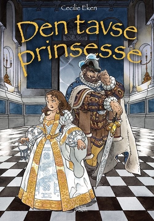 Den Tavse Prinsesse - Det Levende Sværd 3 - Cecilie Eken - Bog