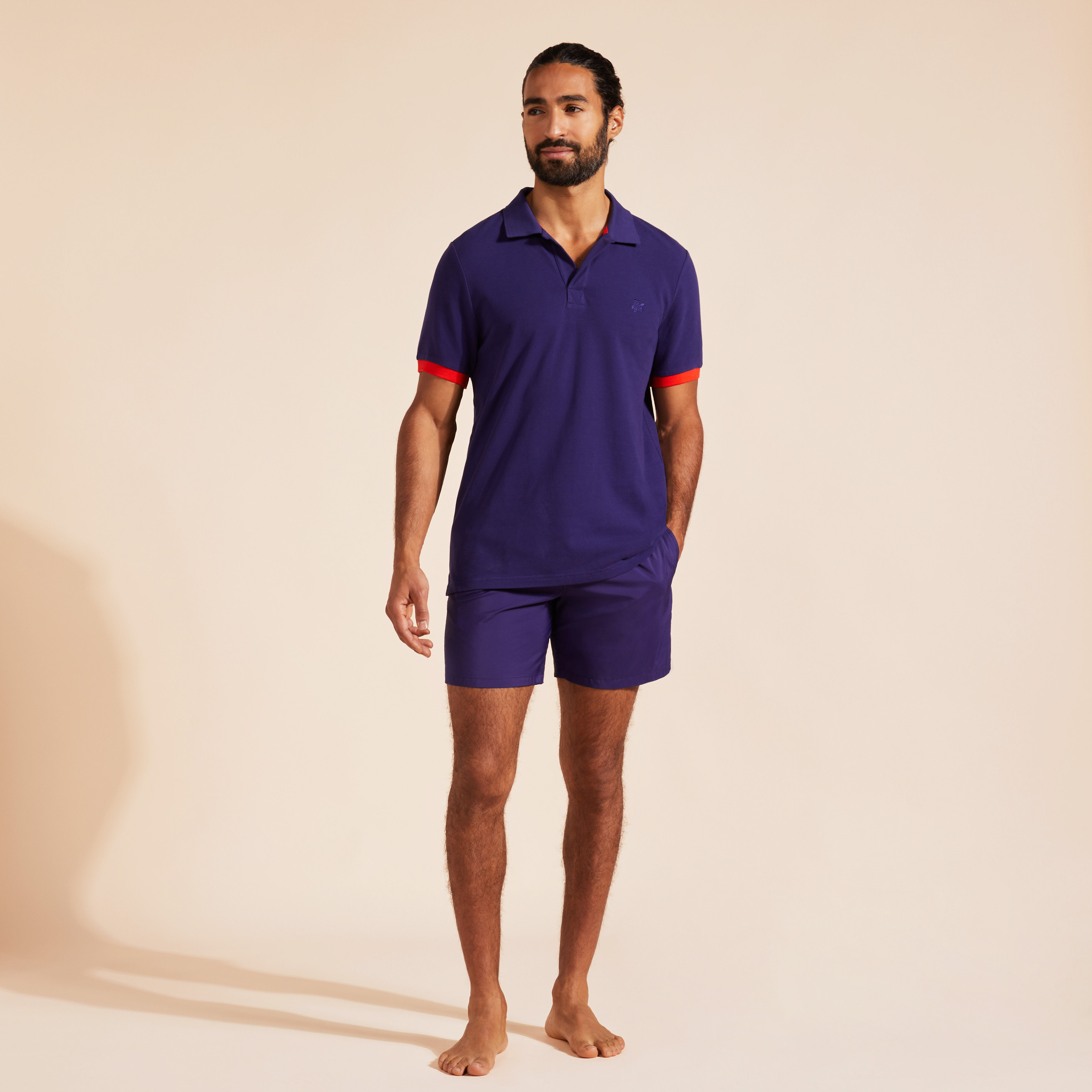 Polo en Piqué Coton Organique Homme Uni