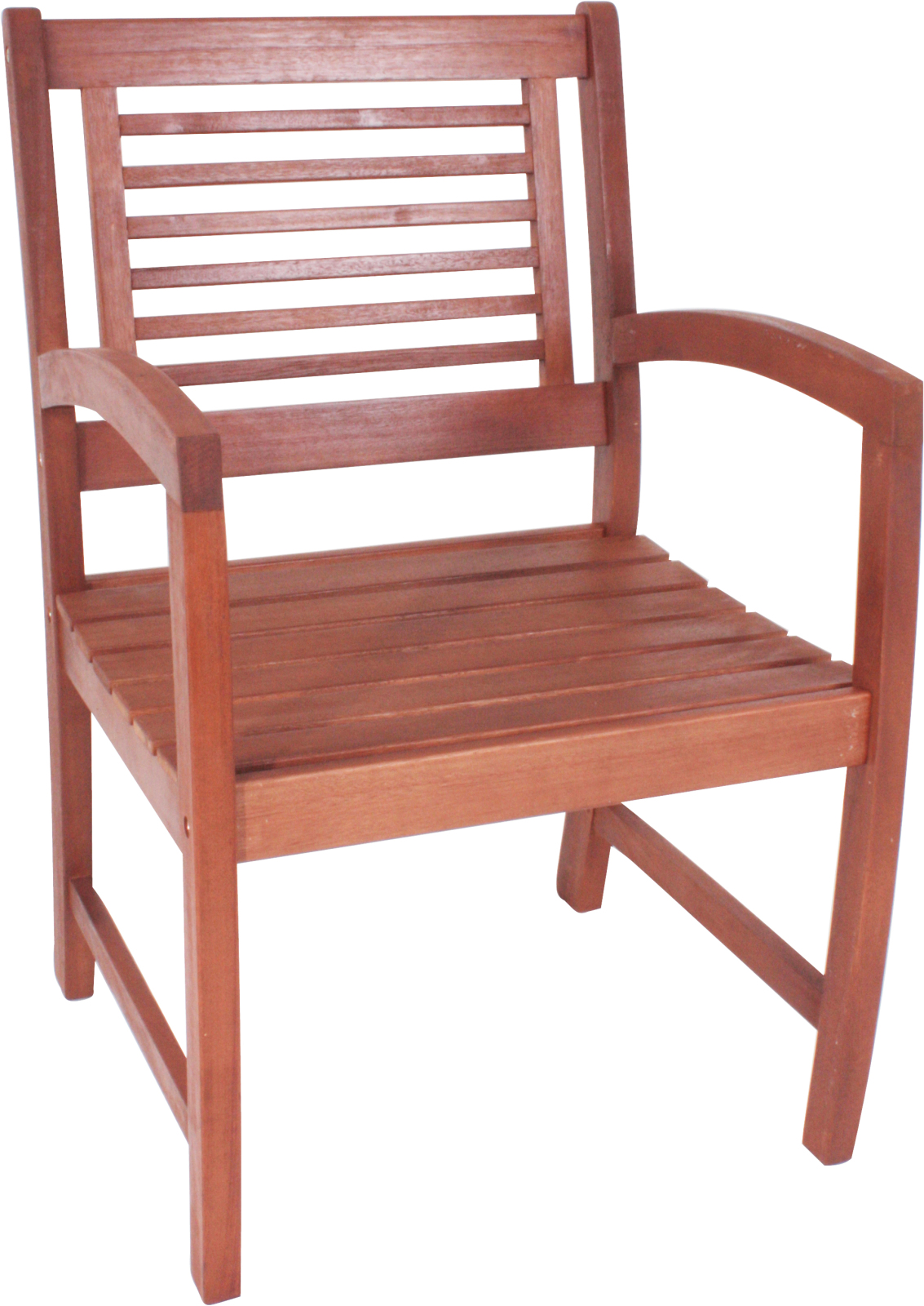 Armsessel MADISON - braun - Eukalyptus