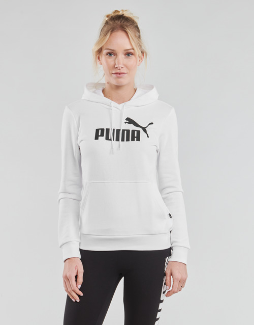 Puma - ESS LOGO HOODY TR - Blanc