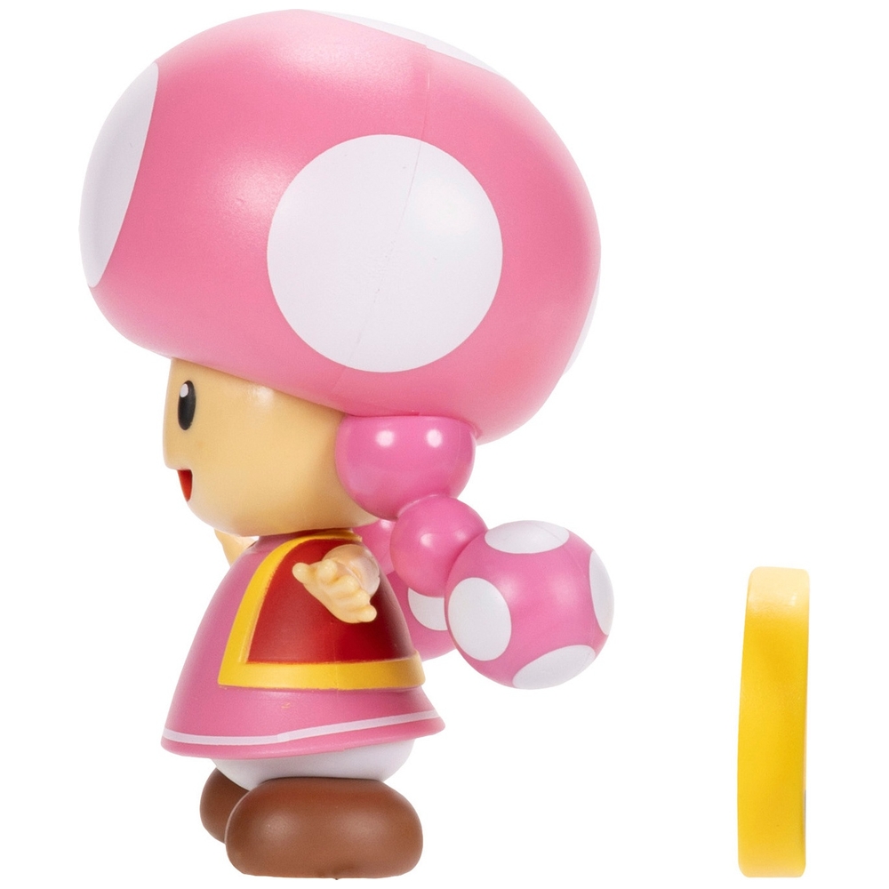 Nintendo Super Mario 10 cm Toadette mit Münze
