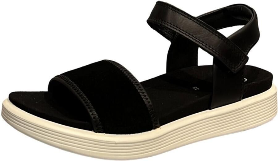 ECCO SOFT SANDAL W Dames Sandalen Zwart