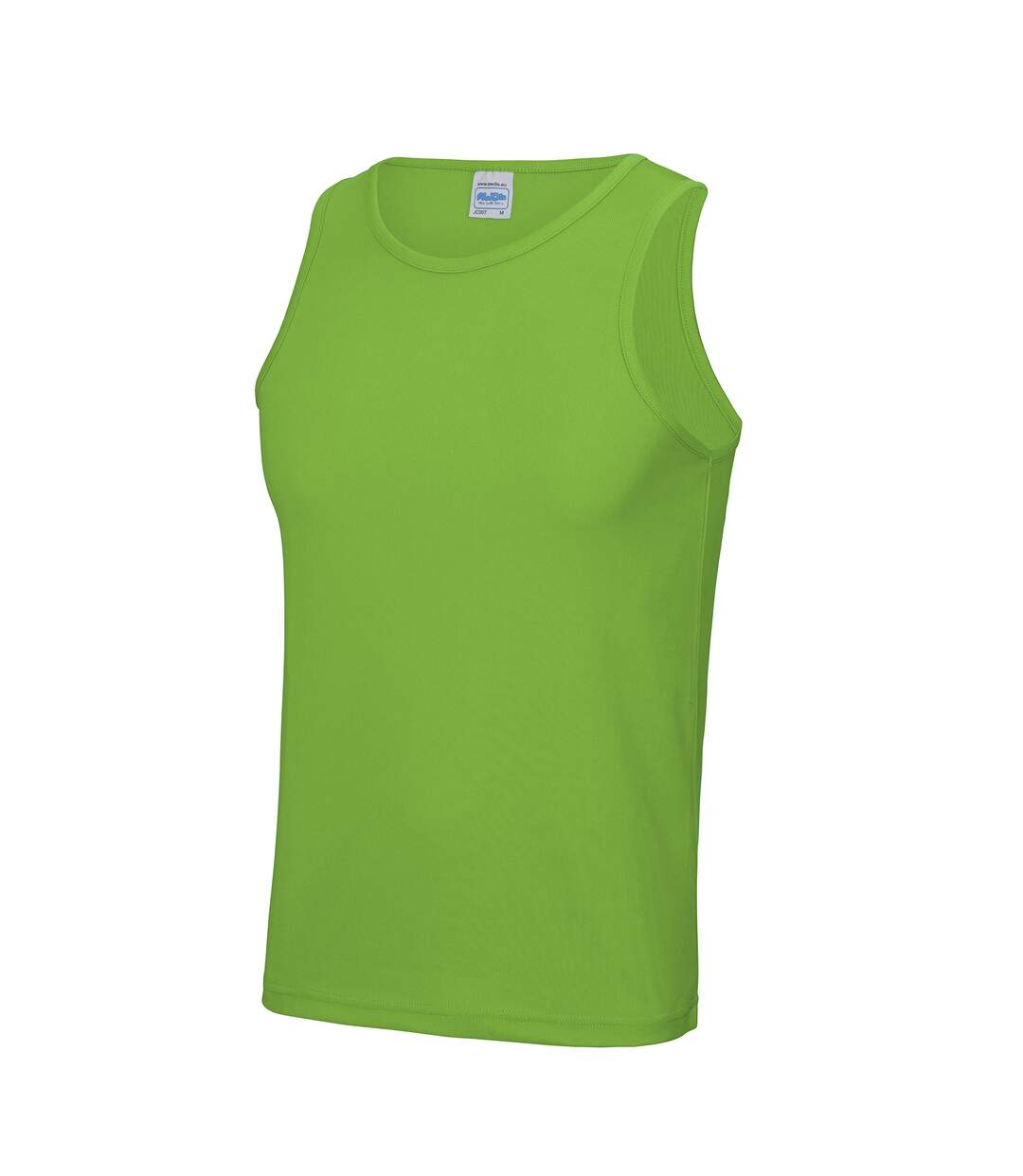 Débardeur sport uni Just Cool - Homme (Vert citron) - UTRW687