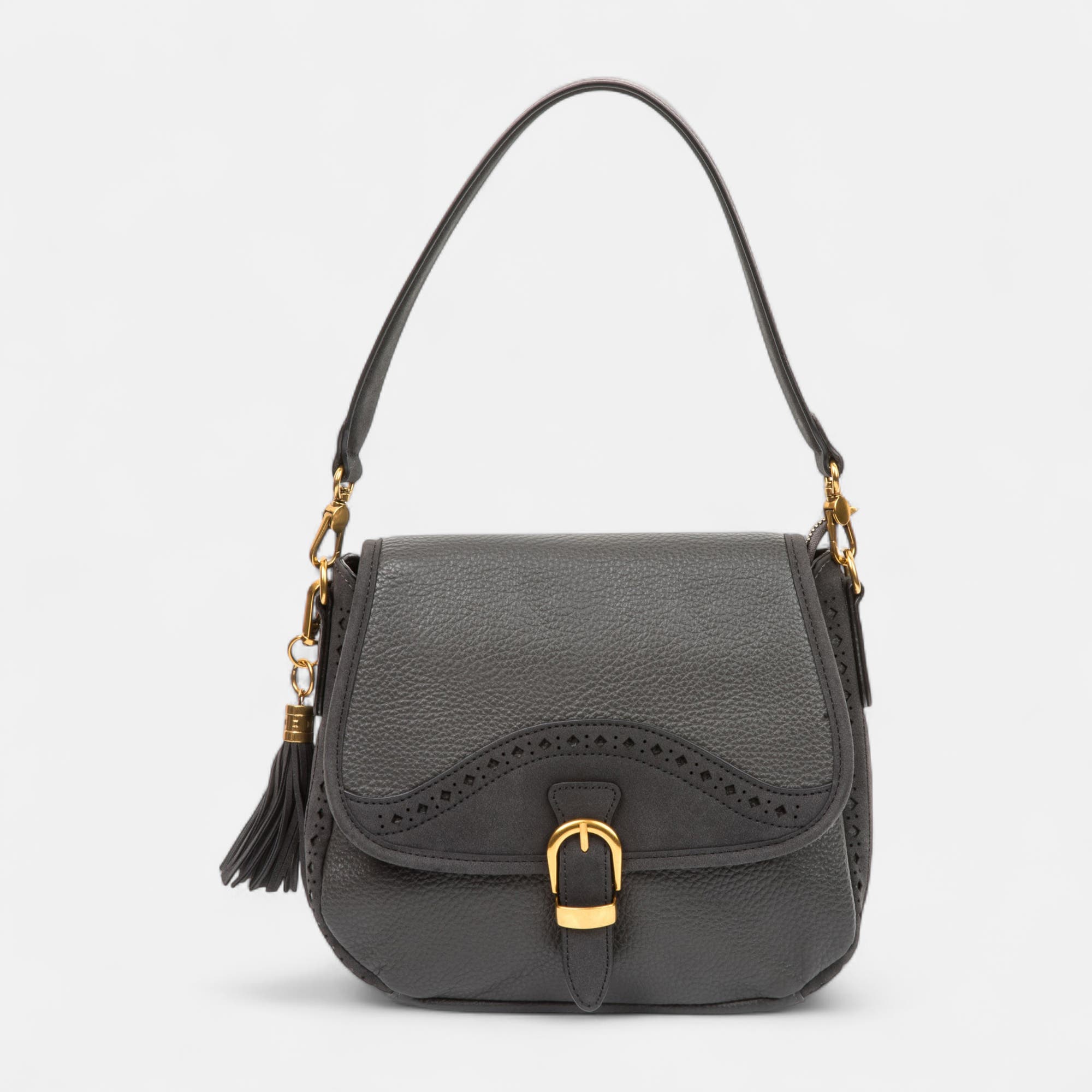 Sac bandoulière gris