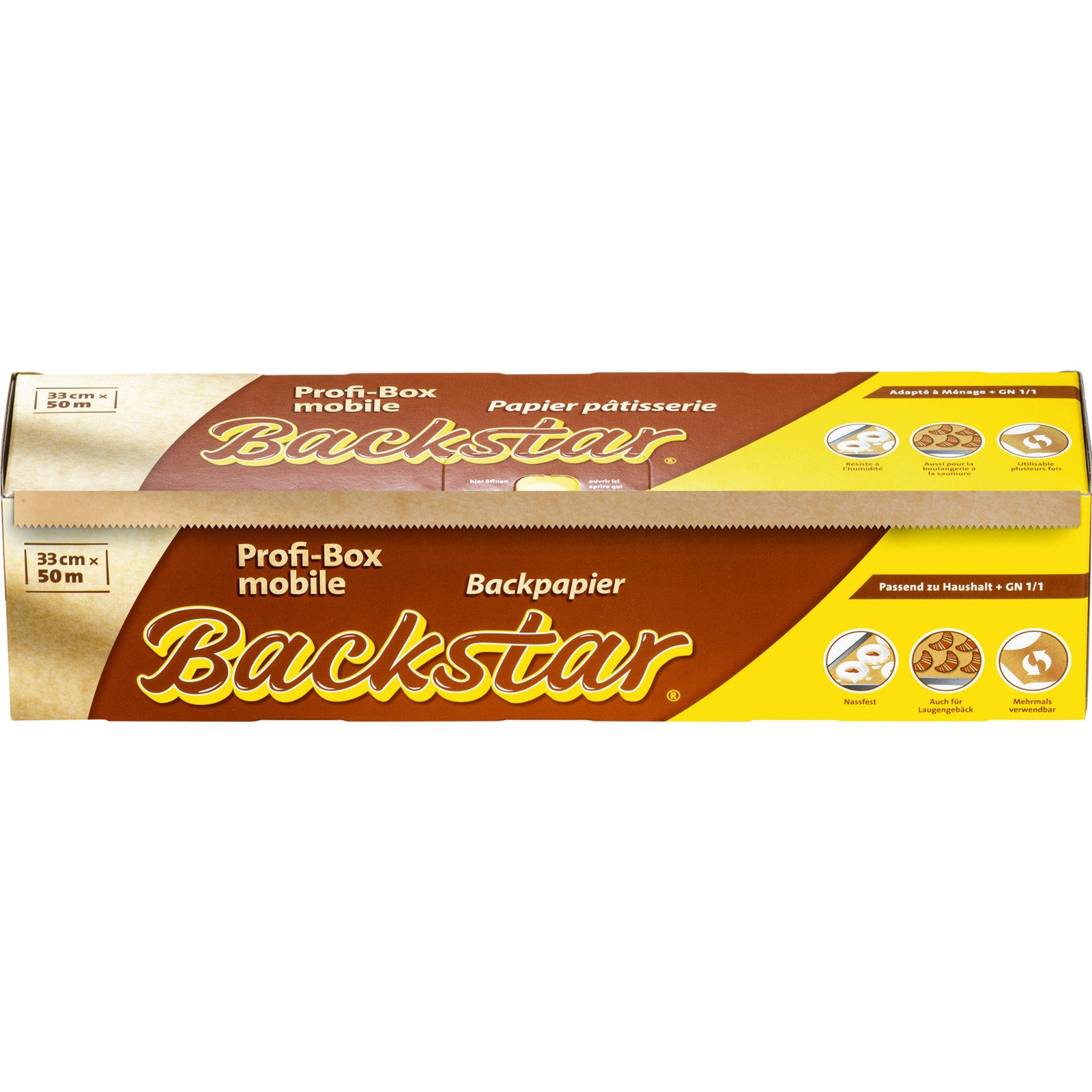 Backstar Backpapier, Profi-Box, 50 m