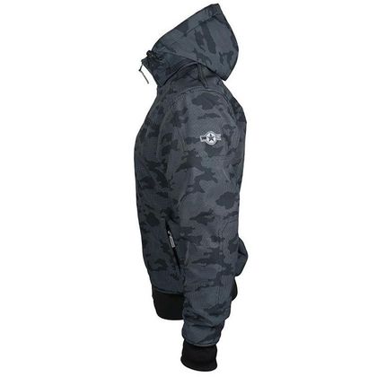 Blouson Harisson STEWART DIGIT CAMO - Noir