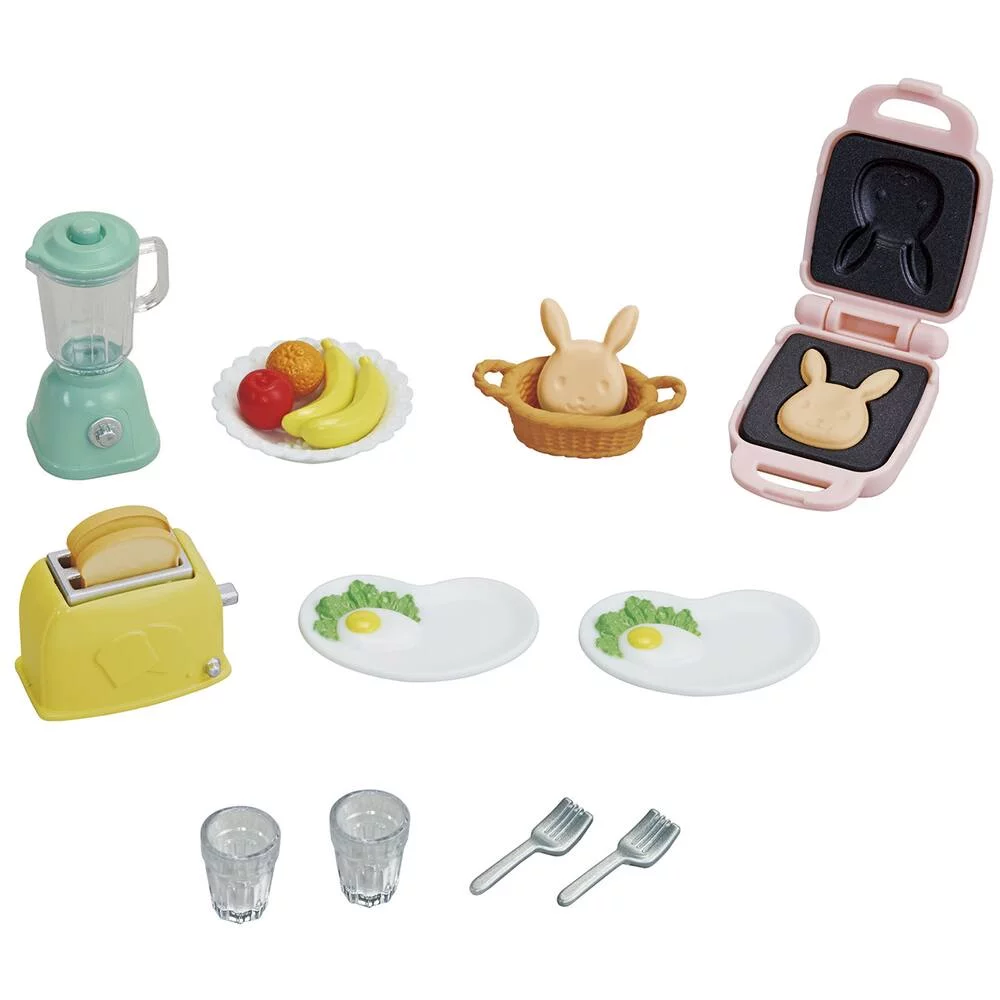 LE SET PETIT DEJEUNER - SYLVANIAN MEUBLES ET ACCESSOIRES