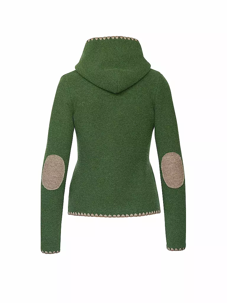 STAPF Strickjacke Tailored Fit LOREA grün