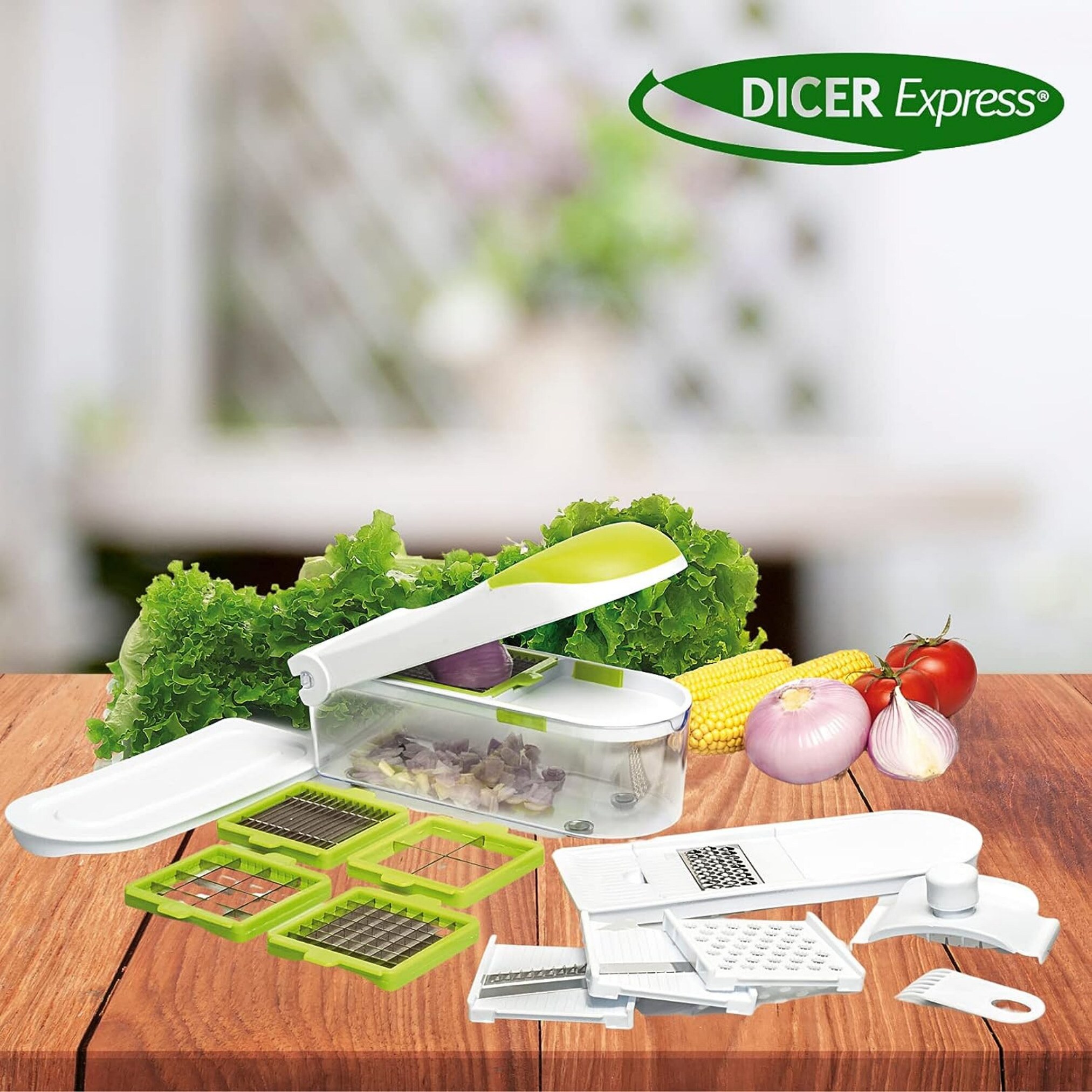 Best Direct® Gemüseschneider und Obstschneider Dicer Express