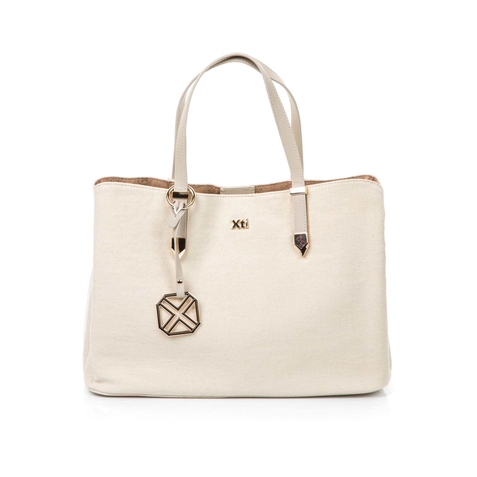 Sac à main beige