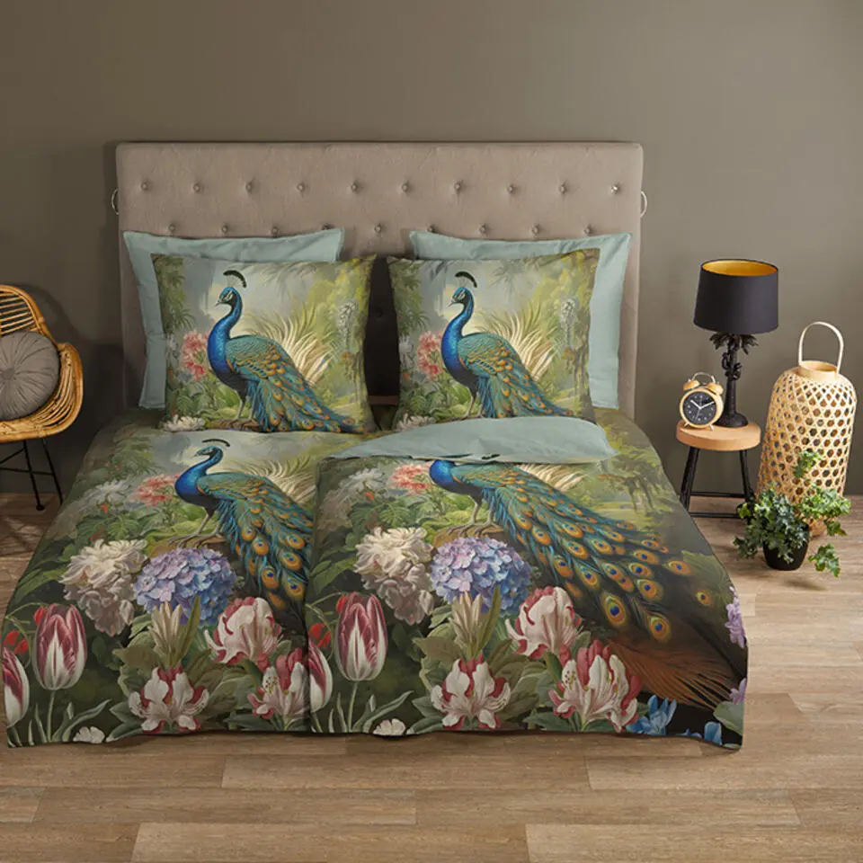 Good Morning Pauw Dekbedovertrek Multi-2-persoons (200 x 200/220 cm)