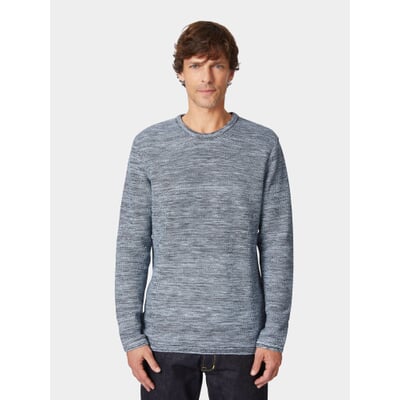 Herren-Strickpullover Baumwolle, Blau