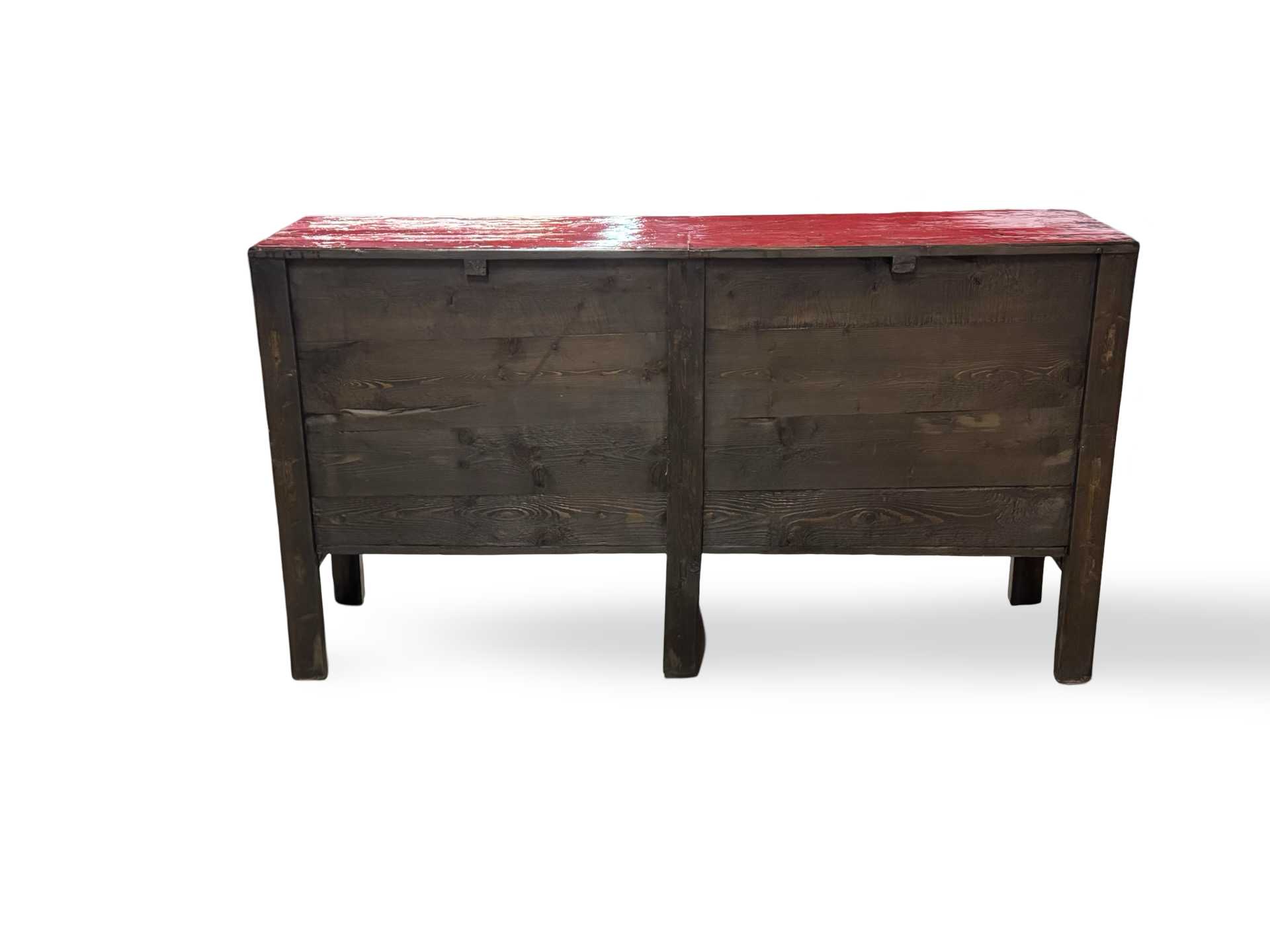 Dressoir rood 2-deurs lak unieke Dressoir rood 2deur lak unieke