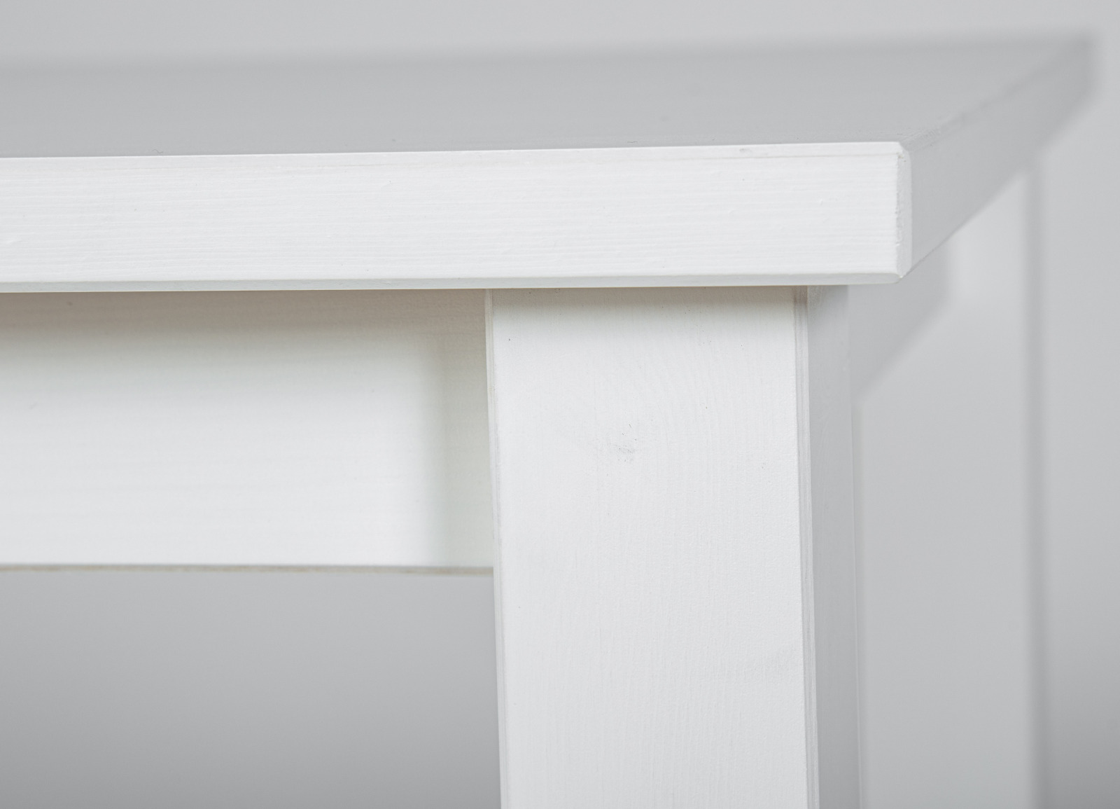 Beistelltisch ASGAR - weiß - 55 cm hoch