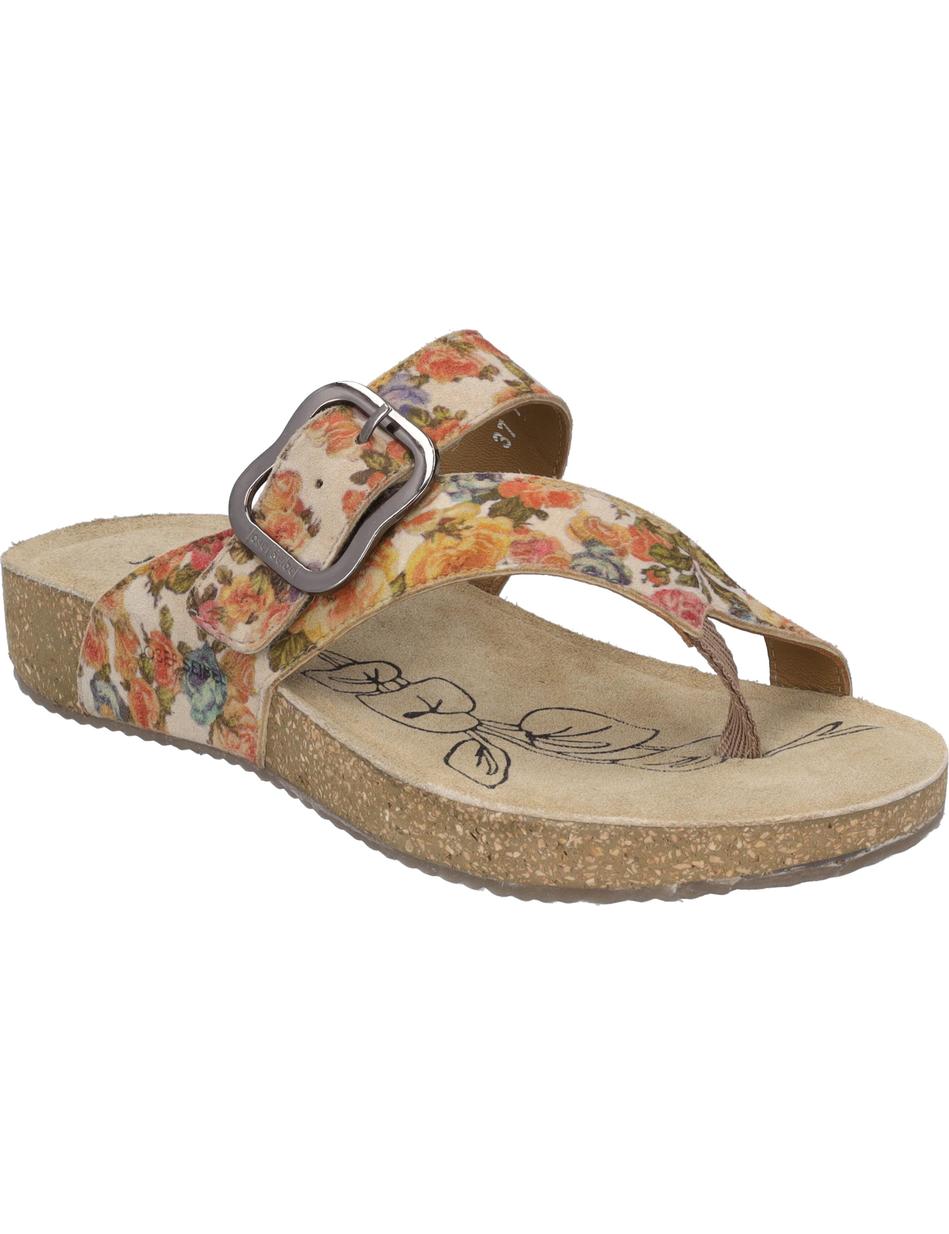 Zehentrenner Tonga 77, beige-multi