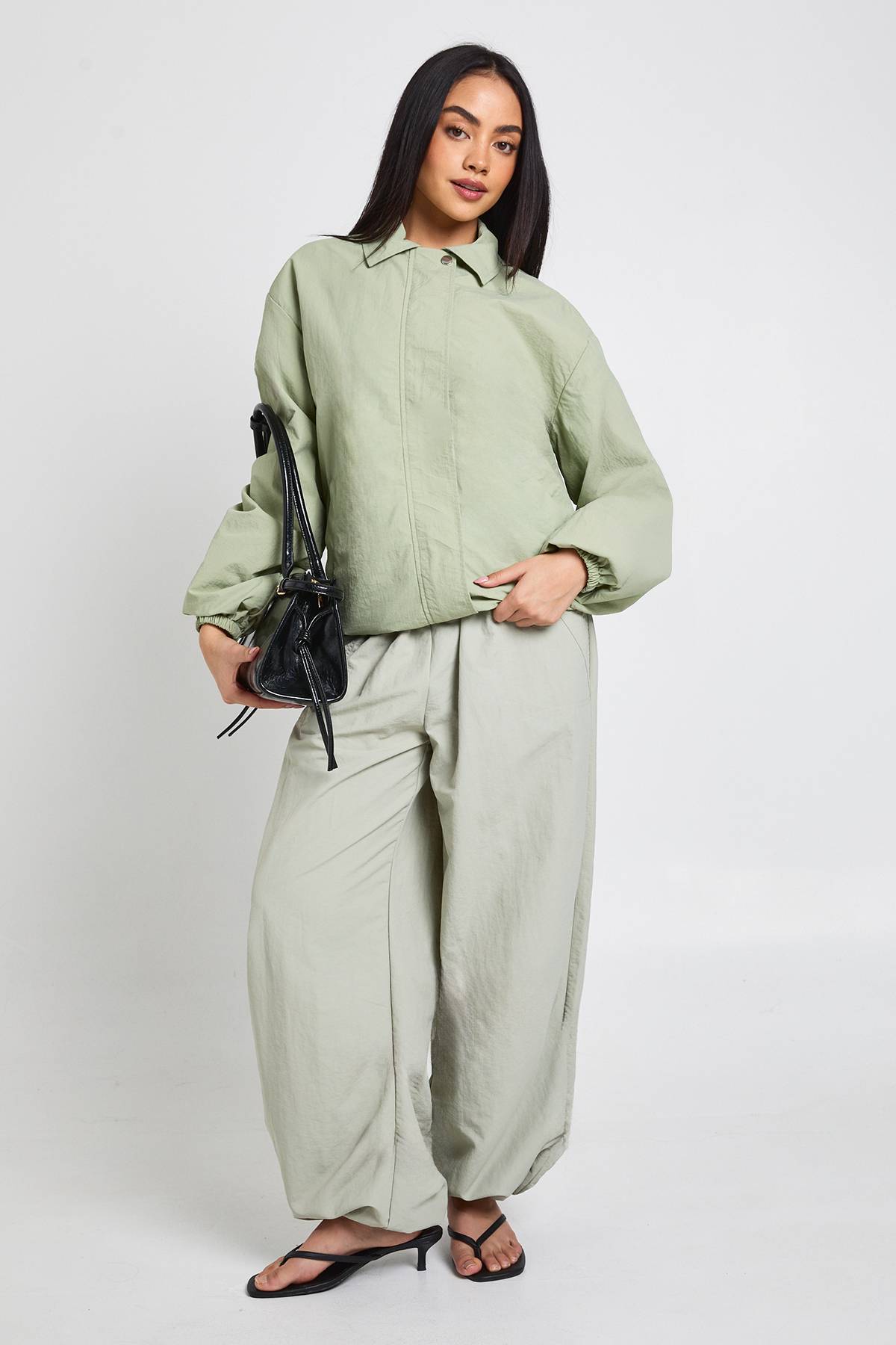 boohoo Veste Bomber Oversize
