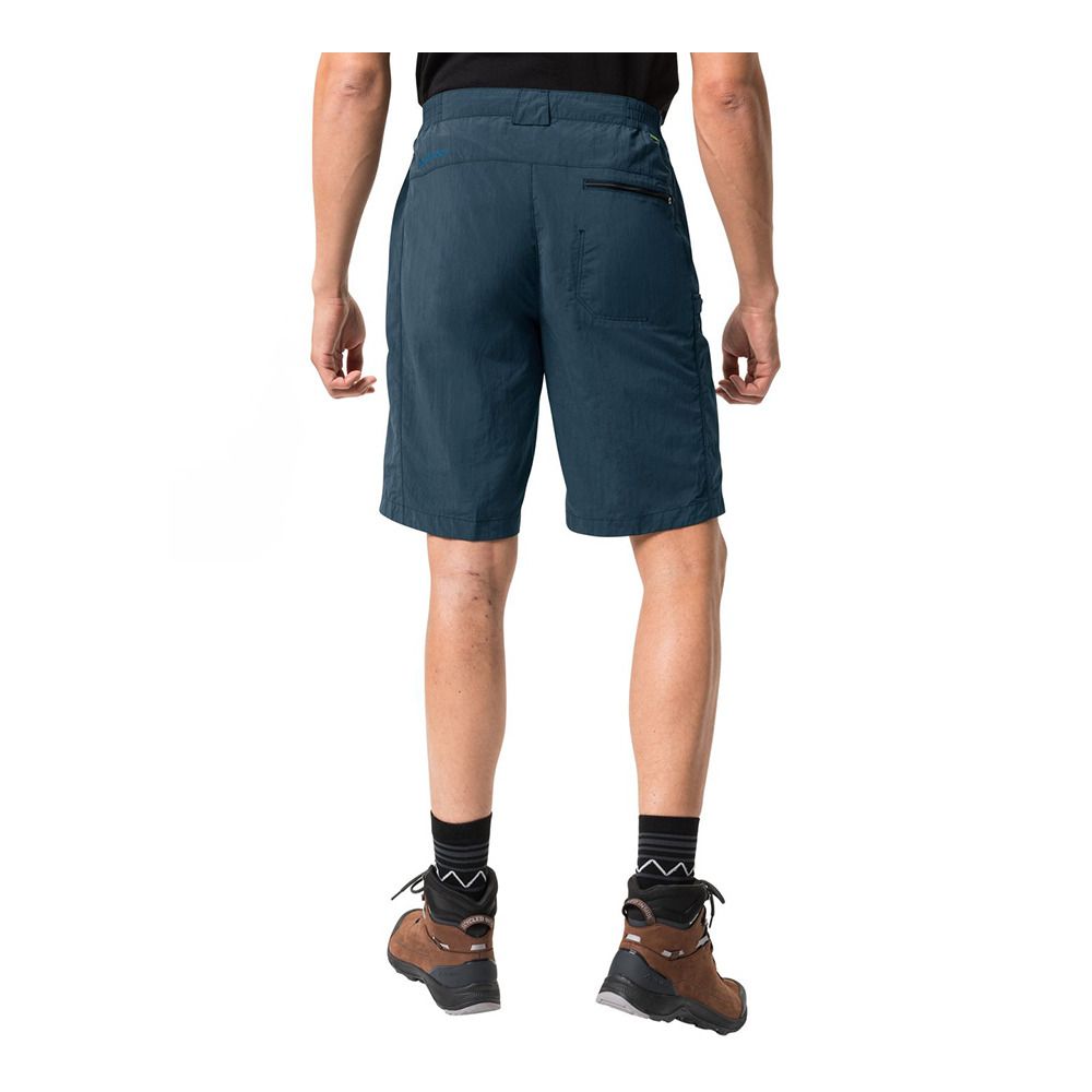 Vaude FARLEY - Short Homme dark sea uni