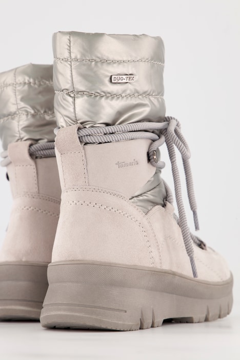 Leder-Boots, Jana Shoes, Bergsteiger-Optik, Weite H