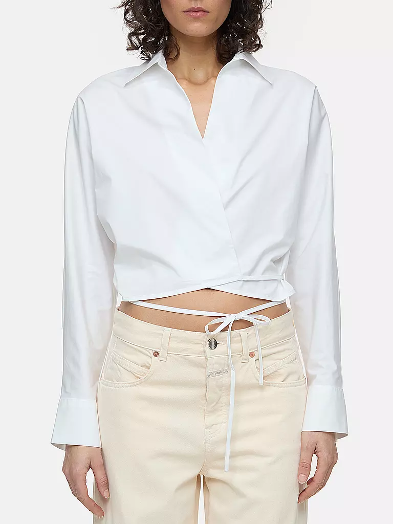CLOSED Wickelbluse  weiss