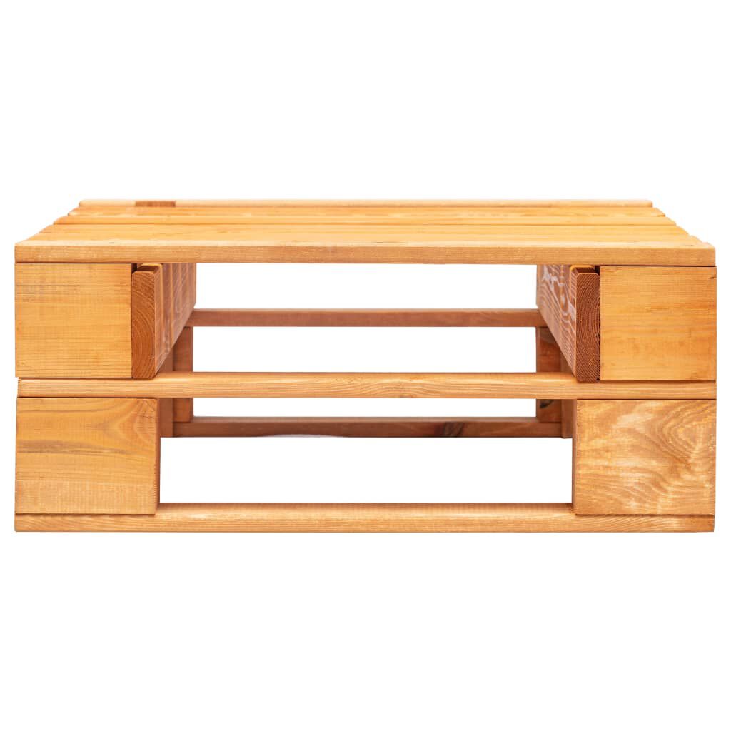 vidaXL Pallet Tuinkruk, Hout, Honingbruin